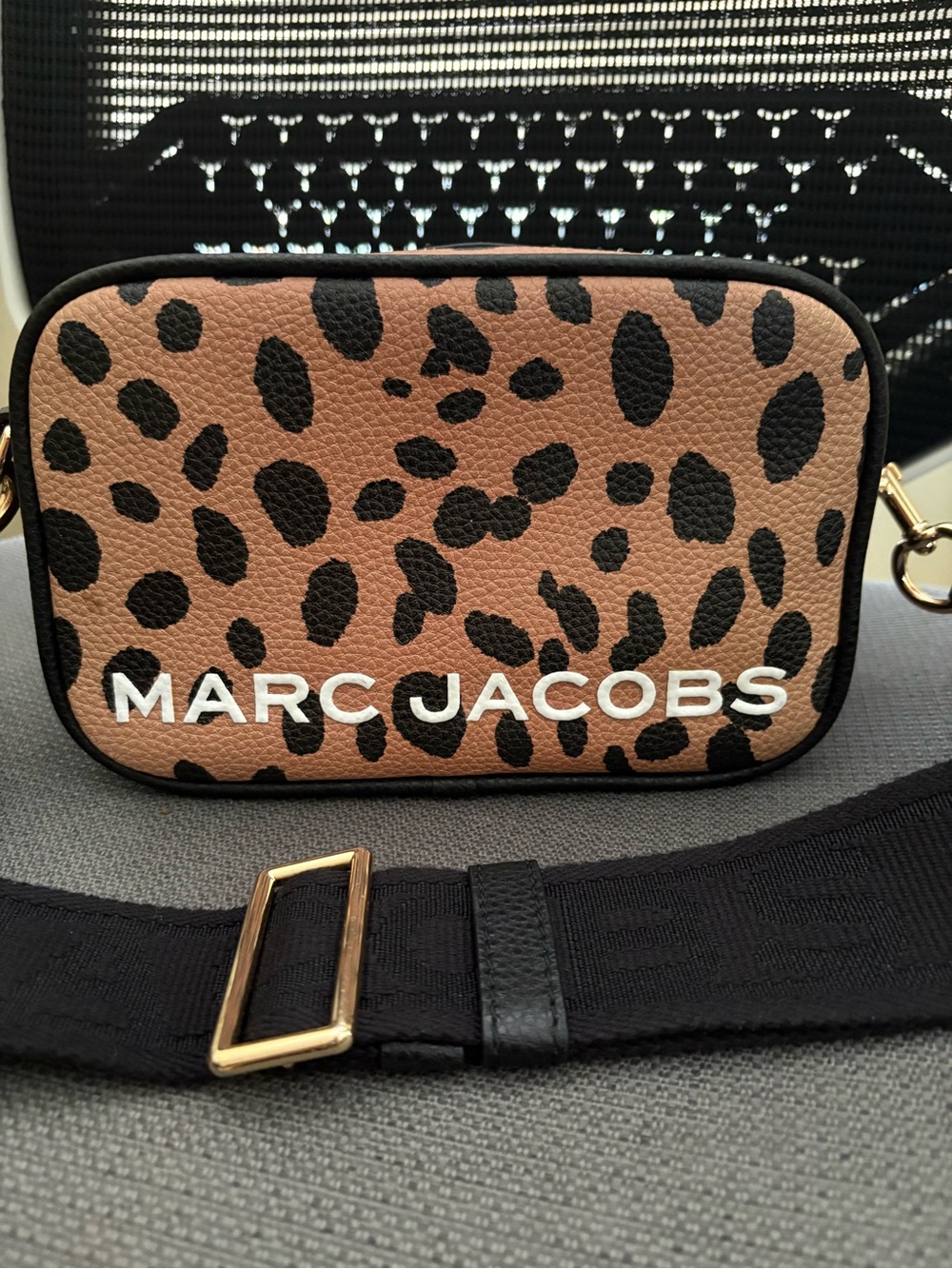 Marc Jacobs Cheetah Bold Flash Camera Bag
